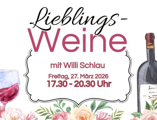 Lieblingsweine verkosten | 27.03.2026