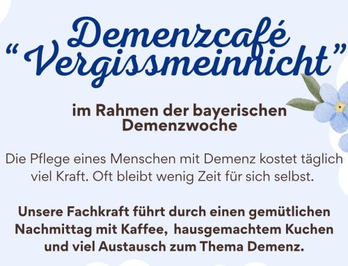 Demenzcafé Vergissmeinnicht | 23.09.2026